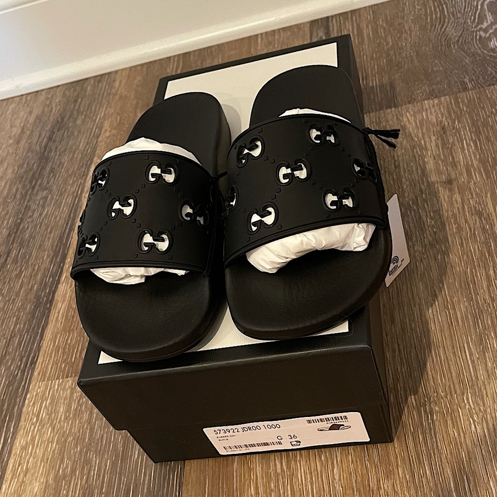 Gucci Rubber Slides